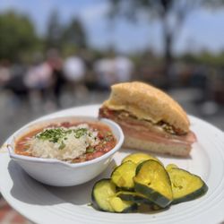 Tiana's Palace - Muffuletta sandwich