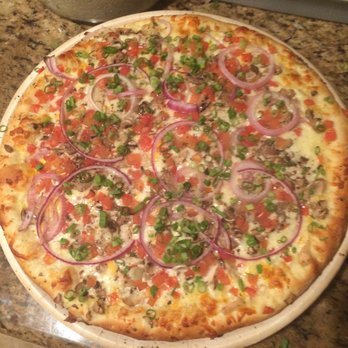 Village Baker - Take n bake chicken aglio pizza - Pizza Near Me - West Jordan, Utah Village Baker - Take n bake chicken aglio pizza - Pizza Near Me - West Jordan, Utah