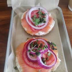 Sourced Market & Eatery - My lock bagel