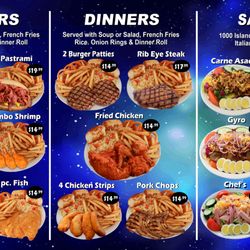 Galaxy Hamburgers - Salads & Dinners 2024