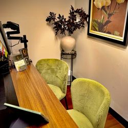 Circle Wellness - Comfortable consultation and workspace at Circle Wellness, providing a welcoming setting for personalized wellness conversations and service
