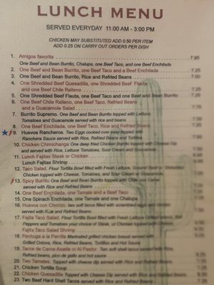 Menu photo 2 Amigo's Mexican Grill Birmingham, AL Menu photo 2 Amigo's Mexican Grill Birmingham, AL