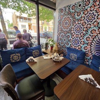 Moroccan Bites by Siham - Inside restaurant - Moroccan Near Me - Queens, New York