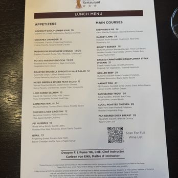 American Bounty Restaurant - Lunch menu December 2024 - New American Near Me - Hyde Park, New York