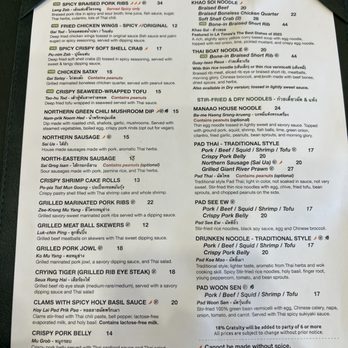 Manaao - Thai Near Me - Tustin, California