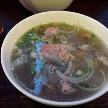Pho Tower - Steak pho. The heat of the broth cooks the thinly-sliced steak. - Vietnamese Near Me - Kansas City, Missouri Pho Tower - Steak pho. The heat of the broth cooks the thinly-sliced steak. - Vietnamese Near Me - Kansas City, Missouri