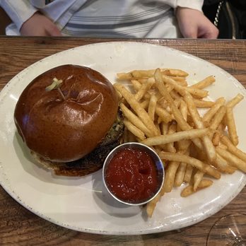 Freebird Kitchen and Bar - Burger with fries - Southern Near Me - White Plains, New York Freebird Kitchen and Bar - Burger with fries - Southern Near Me - White Plains, New York