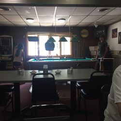 Northern Exposure Bar & Restaurant - Pool table in dining room