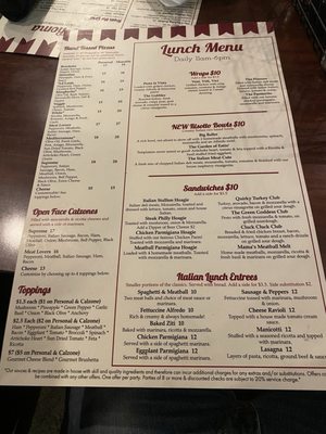 Menu photo 2 CD Roma Restaurant St Petersburg, FL Menu photo 2 CD Roma Restaurant St Petersburg, FL