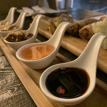 Thai Corner Bistro - Sampler sauce - Thai Near Me - Wayne, New Jersey
