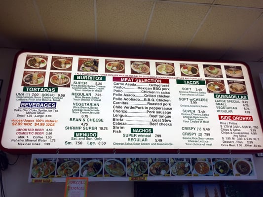 Menu photo 6 Los Pericos Market San Leandro, CA Menu photo 6 Los Pericos Market San Leandro, CA
