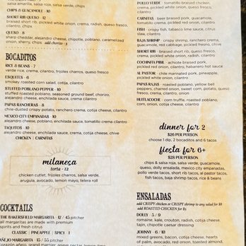 Bakersfield OTR - Menu of food. - Bars Near Me - Cincinnati, Ohio