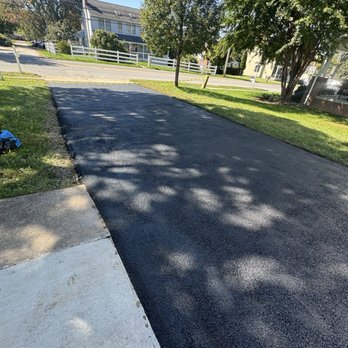 Chesapeake concrete solutions's Account - Asphalt driveway looking towards the street. - Masonry/Concrete Near Me - Arnold, Maryland