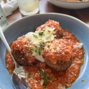 Brava Garden Eatery - Eggplant Polpette - Wine Bars Near Me - Pleasanton, California