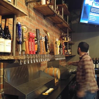 The Whiskey Kitchen - This extensive row of on-tap beers isn't even all they have! - Gastropubs Near Me - Virginia Beach, Virginia