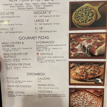 Mama Rosa - Menu Pizza and More - Italian Near Me - Gretna, Virginia