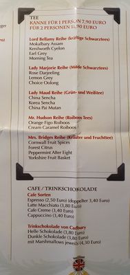 Menu photo 5 Eaton Place Hamburg, HH