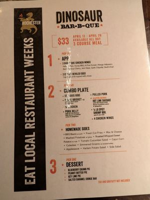 Menu photo 6 Dinosaur Bar-B-Que Rochester, NY