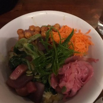 Anju Above - Curry rice bowl- where's the curry though??? - Asian Fusion Near Me - Bloomington, Illinois