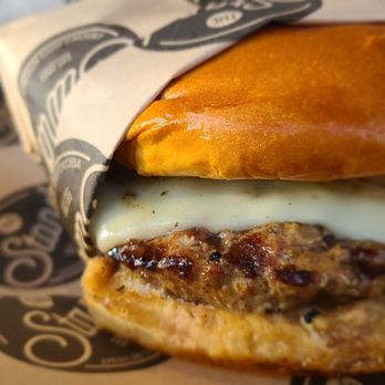 The Stand - American Classics Redefined - Havarti Shroom Burger(subbed out jalapeño scallion aioli for the stand burger sauce) - New American Near Me - Santee, California The Stand - American Classics Redefined - Havarti Shroom Burger(subbed out jalapeño scallion aioli for the stand burger sauce) - New American Near Me - Santee, California