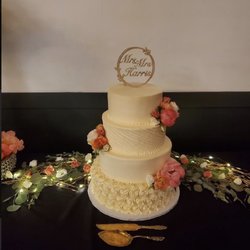 Tiers of Joy - Incredible tasting wedding cake.