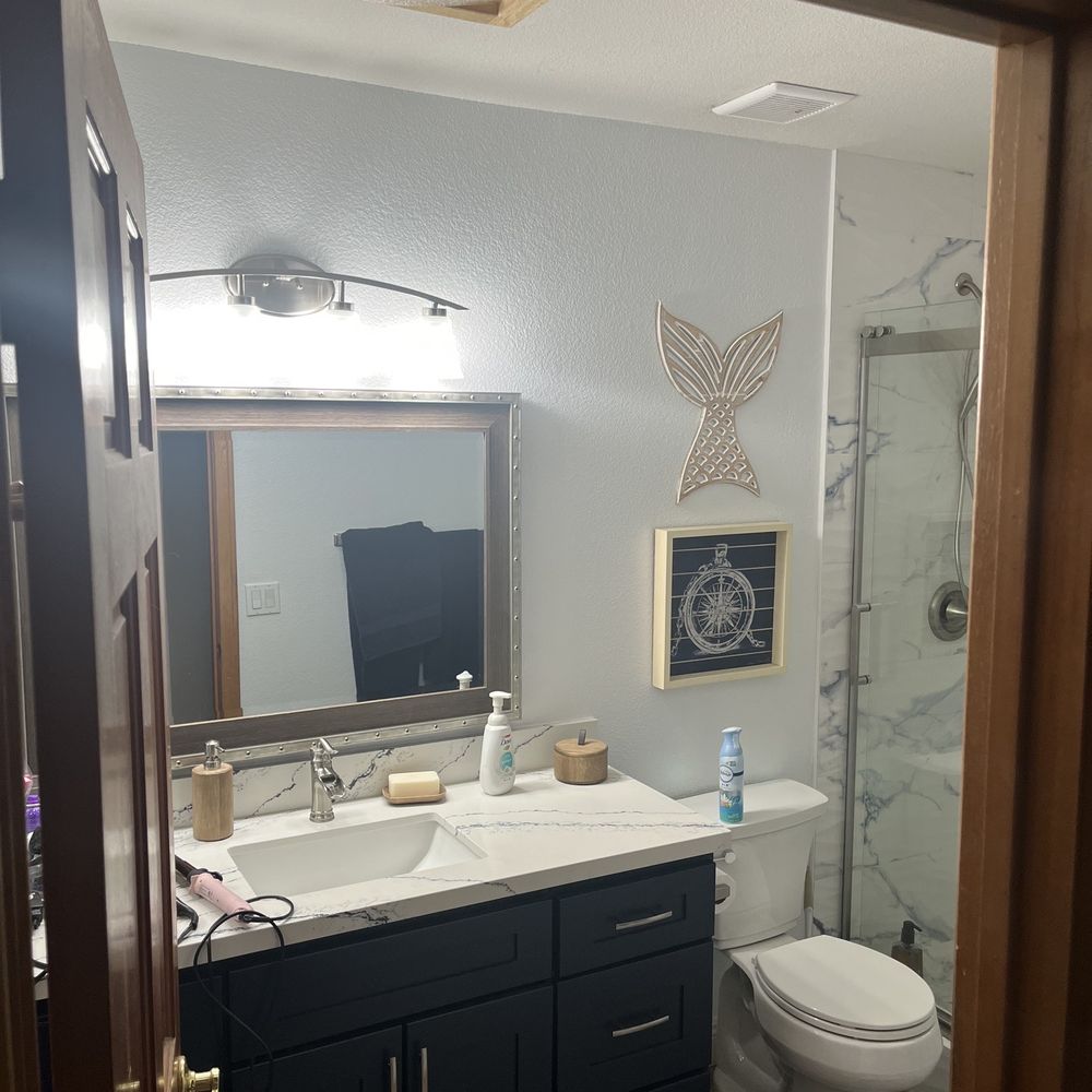 Camargo Construction - Full bathroom remodel was a easy process that turned out great! - Windows Installation Near Me - Hesperia, California