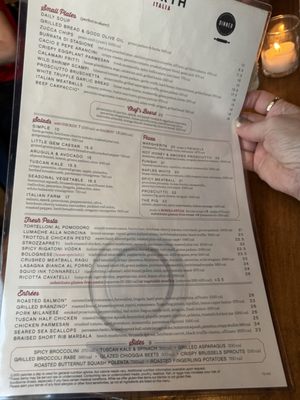 Menu photo 7 North Italia Austin, TX