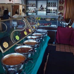 Haveli Indian Restaurant - Lunch buffet section