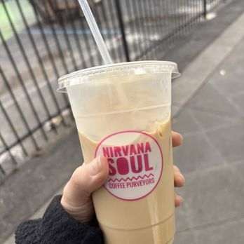 Nirvana Soul Coffee - Birthday Cake Latte - Coffee & Tea Near Me - San Jose, California Nirvana Soul Coffee - Birthday Cake Latte - Coffee & Tea Near Me - San Jose, California