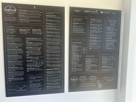 Menu photo 1 Il Tramezzino - Studio City Studio City, CA