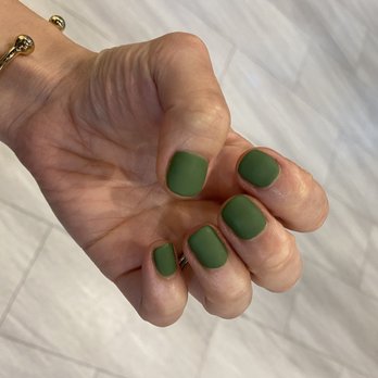 Angel's Nails - #118 with matte - Nail Salons Near Me - Clackamas, Oregon