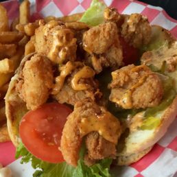Shrimp Po'Boy was yummy Shrimp Po'Boy was yummy