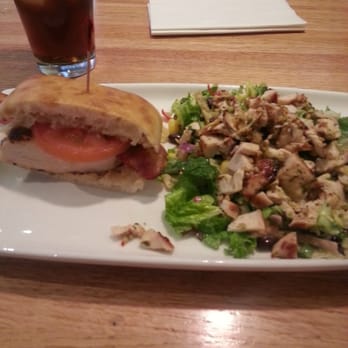 Applebee's Grill + Bar - Fine craftsmanship of an "Artisan" Grilled Chicken Ciabatta sandwich with a Fiesta Chicken Sandwich. - American Near Me - Elizabeth, New Jersey Applebee's Grill + Bar - Fine craftsmanship of an "Artisan" Grilled Chicken Ciabatta sandwich with a Fiesta Chicken Sandwich. - American Near Me - Elizabeth, New Jersey