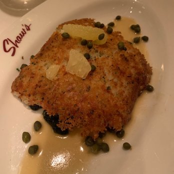 Shaw's Crab House - Parmesan Crusted George 's Bank Haddock - Seafood Near Me - Chicago, Illinois