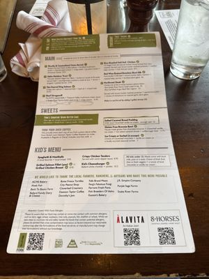 Menu photo 2 Fork Boise, ID Menu photo 2 Fork Boise, ID
