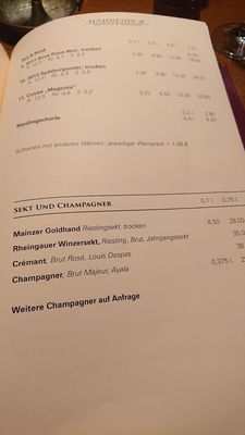 Menu photo 3 Hahnenhof Mainz, RP