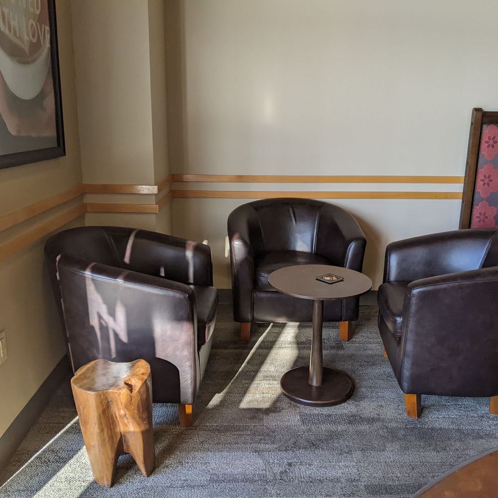two chairs and a table two chairs and a table