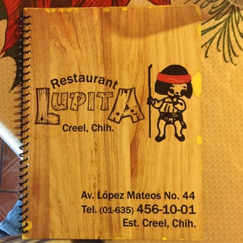 La Lupita - El menú, muy original su diseño - Mexican Near Me - Creel, CHH La Lupita - El menú, muy original su diseño - Mexican Near Me - Creel, CHH