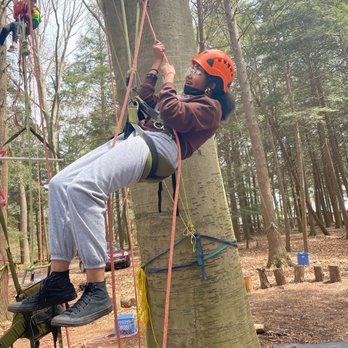 Camp Cavell - Tree climbing - Summer Camps Near Me - Lexington, Michigan
