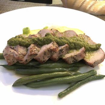The Blue Bicycle - Pork tenderloin. - French Near Me - Dawsonville, Georgia
