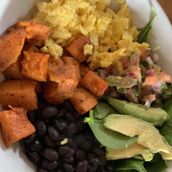 iJAVA Cafe - Vegetarian Bowl no corn - Cafes Near Me - San Jose, California