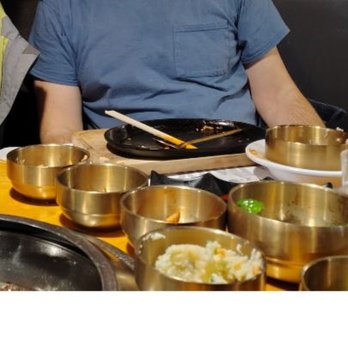 Seoul Korean BBQ - You get sides of the meals including potato salad kimchi pickled vegetables and lots of other yummy stuff. - Barbeque Near Me - Albany, New York