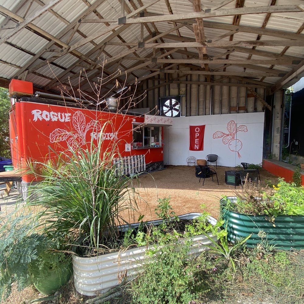 Rogue Radish - Food truck behind Greater Goods coffee. - Juice Bars & Smoothies Near Me - Austin, Texas Rogue Radish - Food truck behind Greater Goods coffee. - Juice Bars & Smoothies Near Me - Austin, Texas