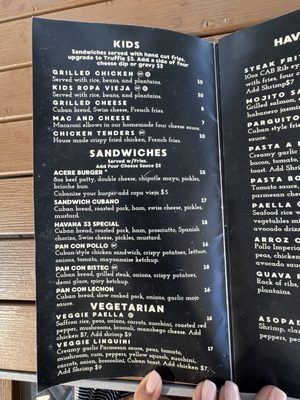 Menu photo 4 Havana 33 Mooresville, NC