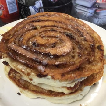 Nelsons Cafe - Cinnamon swirl pancakes ( yum) - American Near Me - Niagara Falls, New York