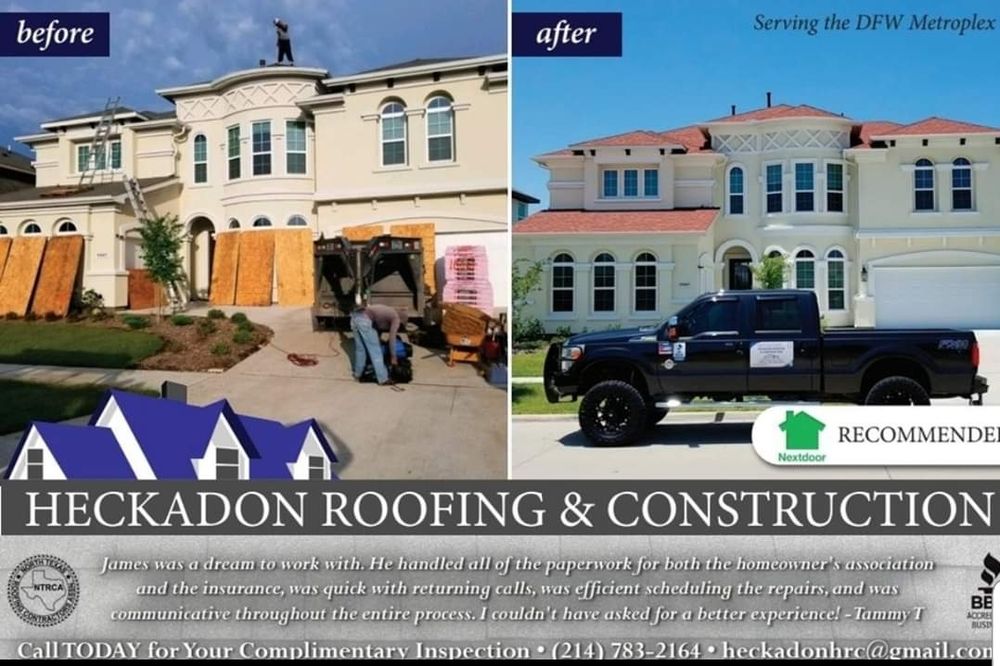 Slide of Heckadon Roofing & Construction