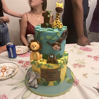 My Glorious Treats - Best birthday cake ever! Safari theme for my sons first birthday. - Cupcakes Near Me My Glorious Treats - Best birthday cake ever! Safari theme for my sons first birthday. - Cupcakes Near Me