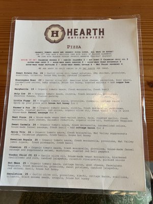 Menu photo 1 Hearth Artisan Pizza Anchorage, AK Menu photo 1 Hearth Artisan Pizza Anchorage, AK