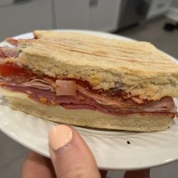 Mario's - Look at that Bronx - sandwich packed with flavor