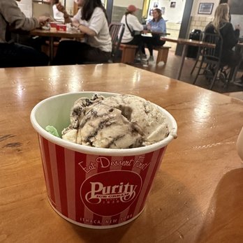 Purity Ice Cream - Pistachio and happy trails - Ice Cream & Frozen Yogurt Near Me - Ithaca, New York Purity Ice Cream - Pistachio and happy trails - Ice Cream & Frozen Yogurt Near Me - Ithaca, New York